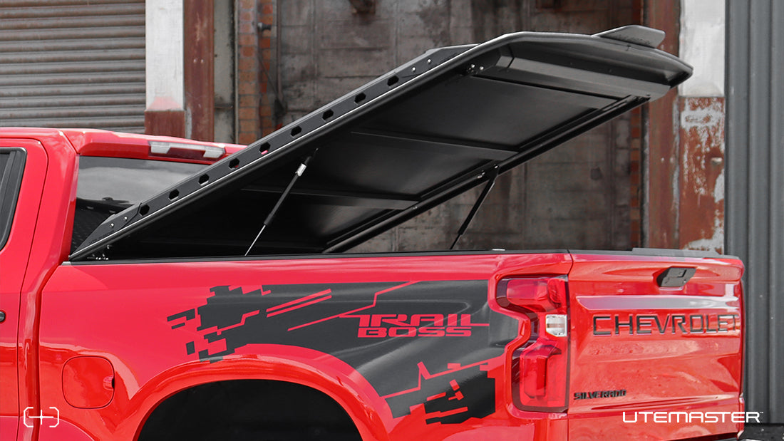 Load-Lid with Destroyer side rails to suit Chevrolet Silverado 5' 8" Bed