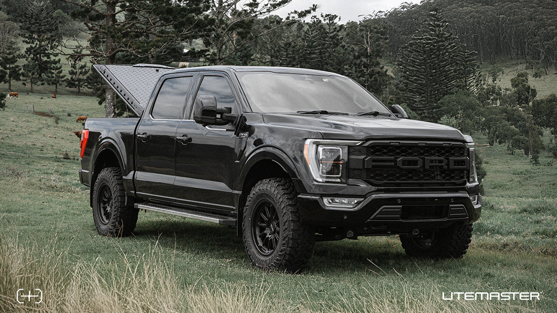 Load-Lid with Destroyer Side Rails to suit Ford F150 5' 5" Bed