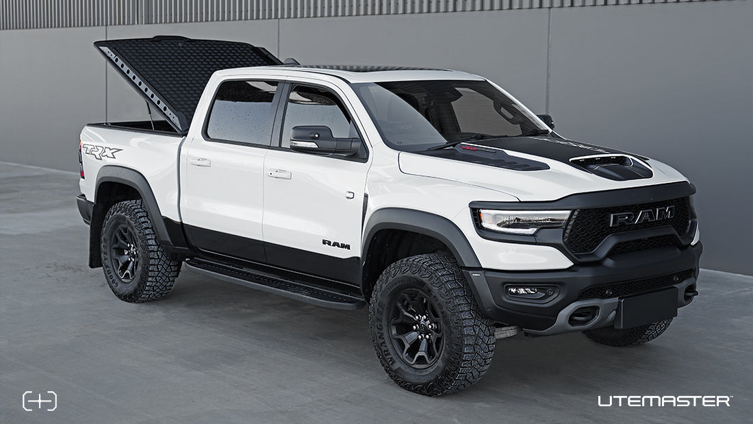 Load-Lid with Destroyer side rails to suit Ram 1500 6' 4" Bed