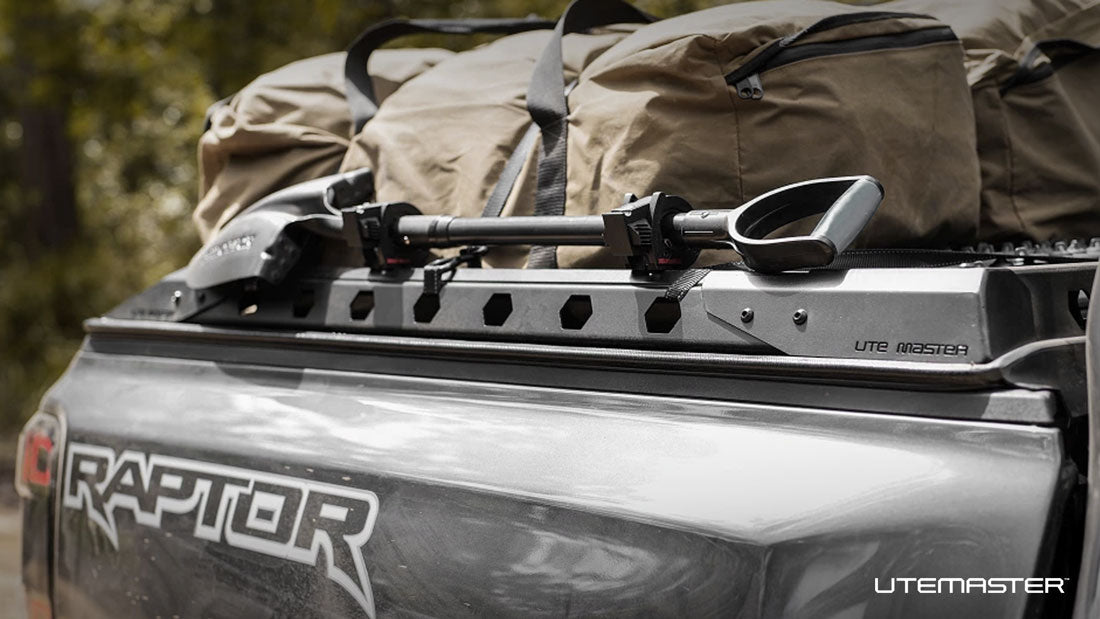 Utemaster Raptor Load-Lid with Destroyer Side Rails to suit Ford Ranger – Utemaster