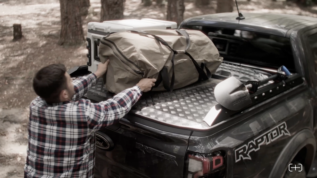 Load-Lid with Destroyer Side Rails to suit Ford Ranger